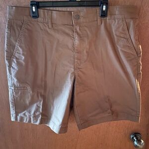 2 Pairs Brahma Men's Brown Cargo Shorts size 38. 9” inseam